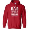 Proud Of Dad Of An Awesome Daughter Atlanta Falcons T Shirts