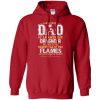 Proud Of Dad Of An Awesome Daughter Calgary Flames T Shirts