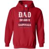 Proud Of Dad Of An Awesome Daughter Washington Capitals T Shirts