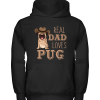 Real Dad Loves Pug T Shirts