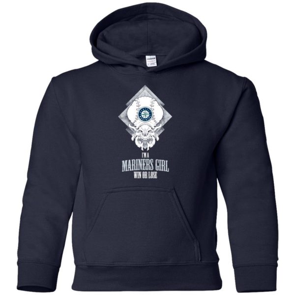 Seattle Mariners Girl Win Or Lose T Shirts