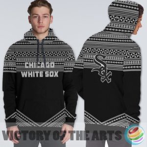 Simple Color Floral Chicago White Sox Hoodie