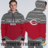 Simple Color Floral Cincinnati Reds Hoodie