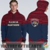 Simple Color Floral Florida Panthers Hoodie