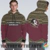Simple Color Floral Florida State Seminoles Hoodie