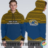 Simple Color Floral Kent State Golden Flashes Hoodie