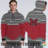Simple Color Floral Miami Redhawks Hoodie