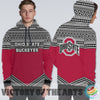 Simple Color Floral Ohio State Buckeyes Hoodie