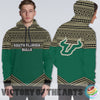Simple Color Floral South Florida Bulls Hoodie
