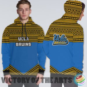 Simple Color Floral Ucla Bruins Hoodie