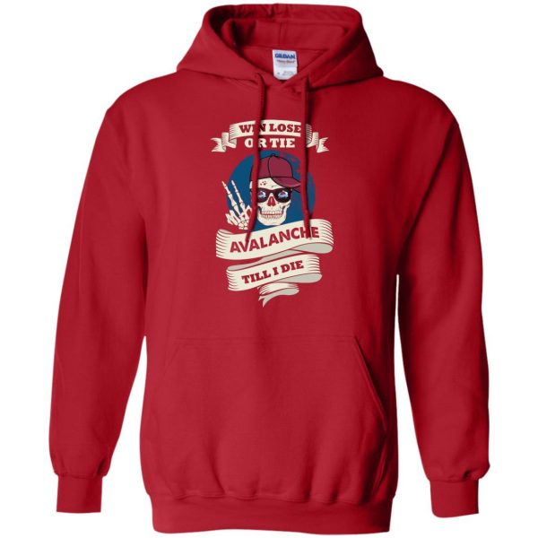 Skull Say Hi Colorado Avalanche T Shirts