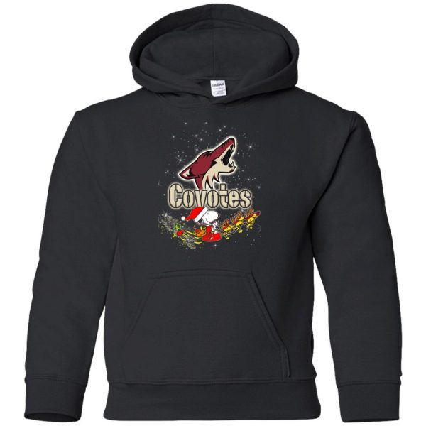 Snoopy Christmas Arizona Coyotes T Shirts