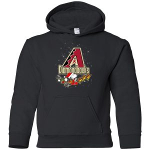 Snoopy Christmas Arizona Diamondbacks T Shirts
