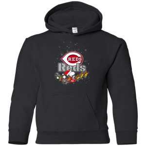Snoopy Christmas Cincinnati Reds T Shirts