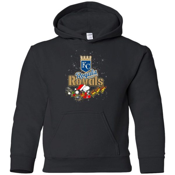 Snoopy Christmas Kansas City Royals T Shirts