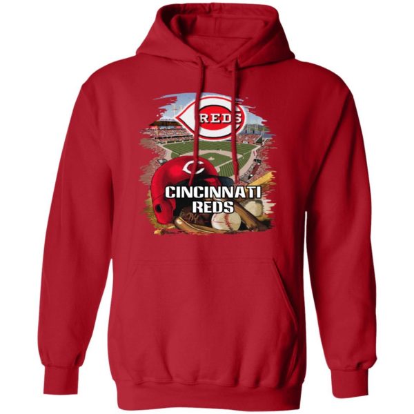 Special Logo Cincinnati Reds Home Field Advantage T Shirt