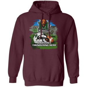 Special Logo Marshall Thundering Herd Home Field Advantage T Shirt