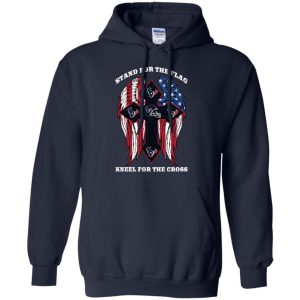 Stand For The Flag Kneel For The Cross Houston Texans T Shirts