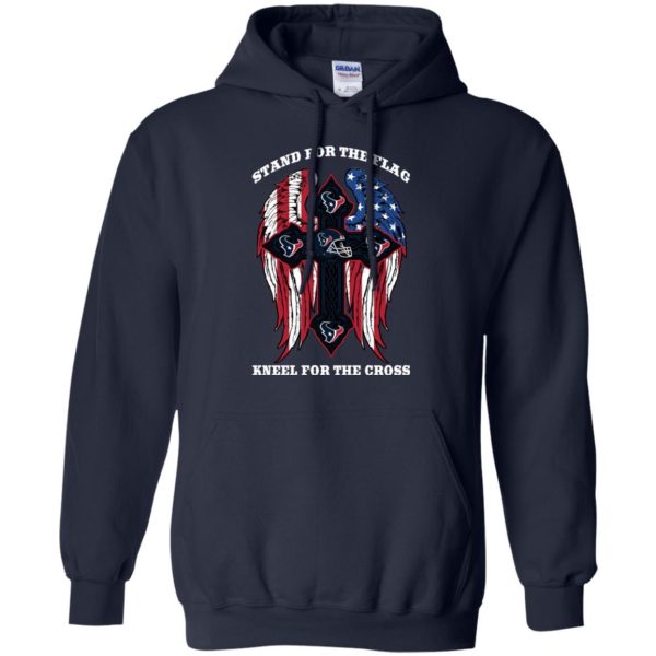 Stand For The Flag Kneel For The Cross Houston Texans T Shirts