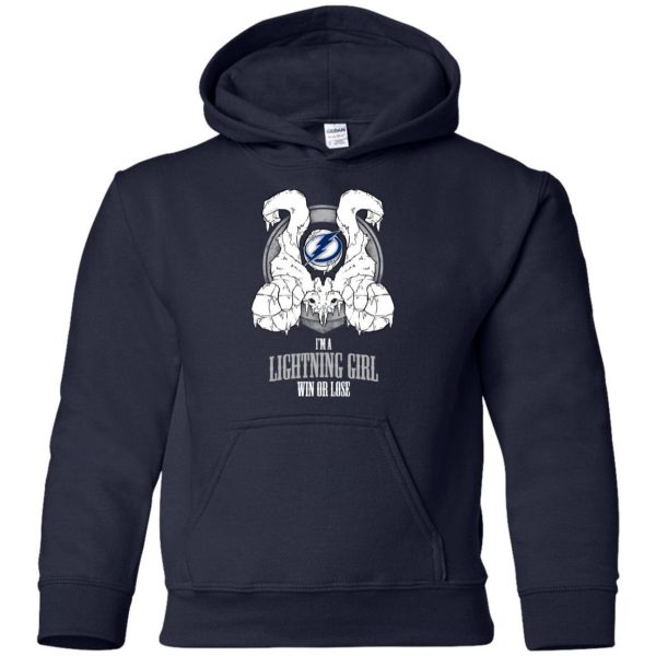 Tampa Bay Lightning Girl Win Or Lose T Shirts
