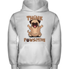 Think Pawsitive Pug T Shirts