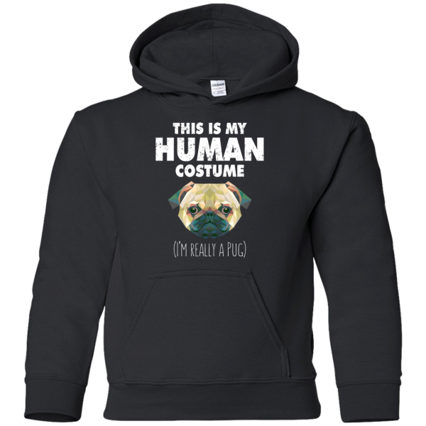 This Is My Human Costume Pug T Shirts