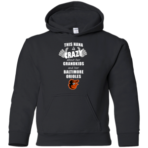 This Nana Is Crazy About Her Grandkids And Her Baltimore Orioles T Shirts