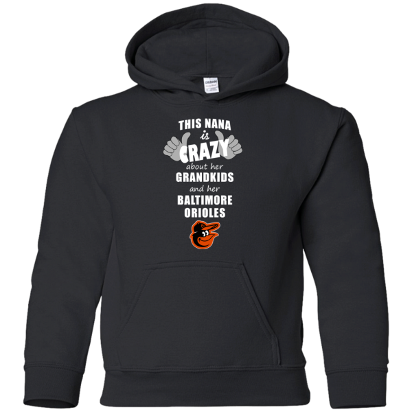 This Nana Is Crazy About Her Grandkids And Her Baltimore Orioles T Shirts