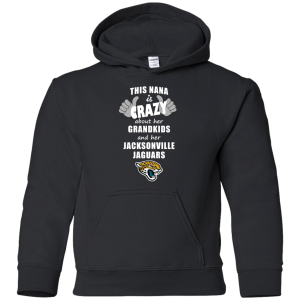 This Nana Is Crazy About Her Grandkids And Her Jacksonville Jaguars T Shirts