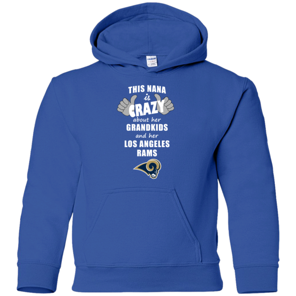 This Nana Is Crazy About Her Grandkids And Her Los Angeles Rams T Shirts