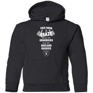 This Nana Is Crazy About Her Grandkids And Her Oakland Raiders T Shirts