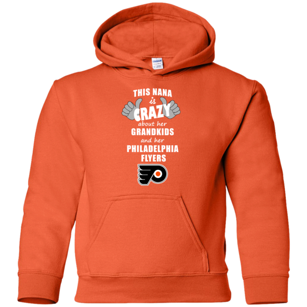 This Nana Is Crazy About Her Grandkids And Her Philadelphia Flyers T Shirts