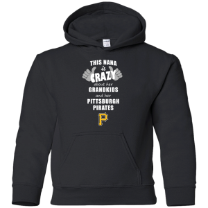 This Nana Is Crazy About Her Grandkids And Her Pittsburgh Pirates T Shirts