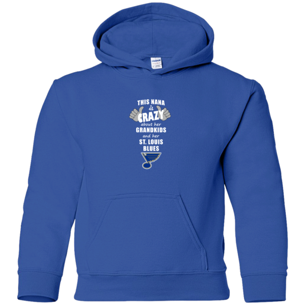 This Nana Is Crazy About Her Grandkids And Her St. Louis Blues T Shirts