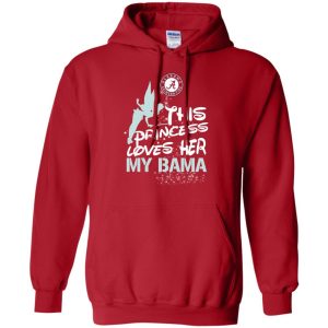 This Princess Love Her Alabama Crimson Tide T Shirts