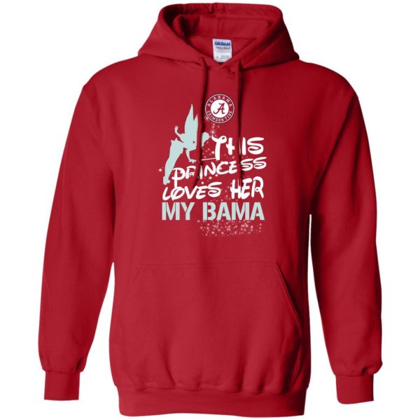 This Princess Love Her Alabama Crimson Tide T Shirts