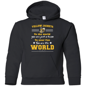 To Your Fan You Are The World Georgia Tech Yellow Jackets T Shirts