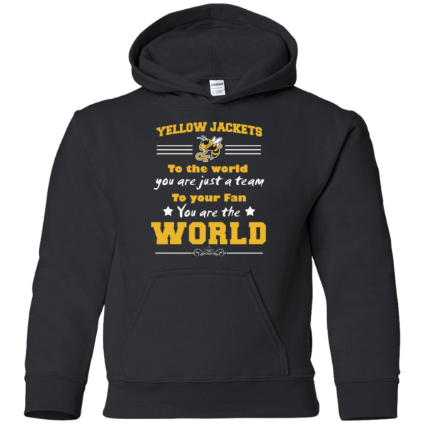 To Your Fan You Are The World Georgia Tech Yellow Jackets T Shirts
