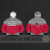 Unique Simple Color Floral Ball State Cardinals Hoodie