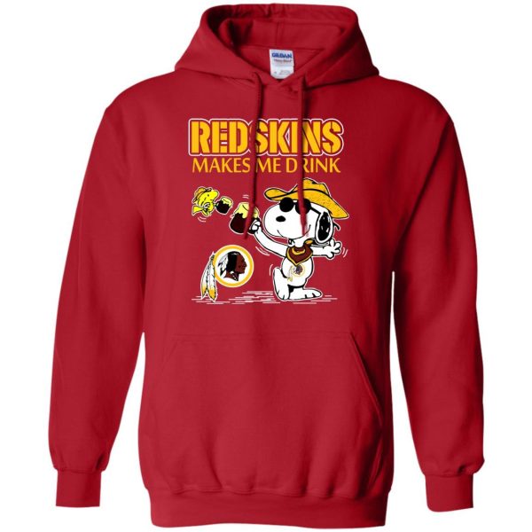 Washington Redskins Make Me Drinks T Shirts