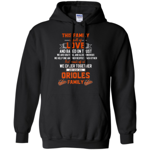 We Are A Baltimore Orioles Family T Shirt