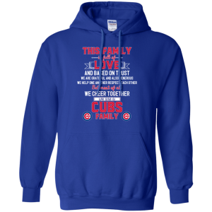 We Are A Chicago Cubs Family T Shirt