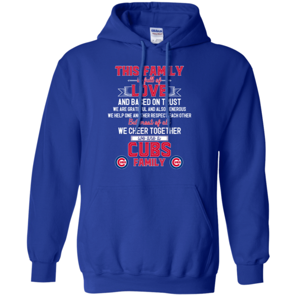 We Are A Chicago Cubs Family T Shirt