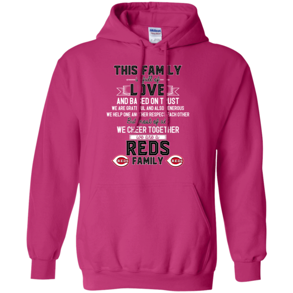 We Are A Cincinnati Reds Family T Shirt
