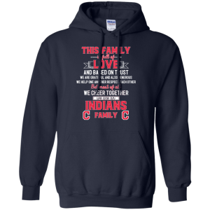 We Are A Cleveland Indians Family T Shirt