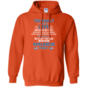 We Are A Colorado Avalanche Family T Shirt