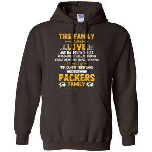 We Are A Green Bay Packers Family T Shirt