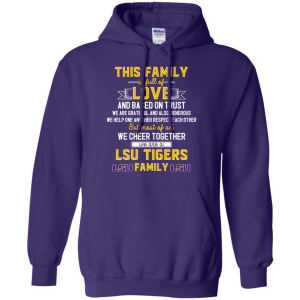 We Are A Lsu Tigers Family T Shirt