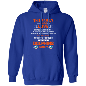 We Are A Miami Dolphins Family T Shirt