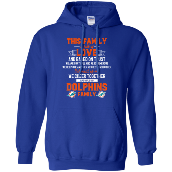 We Are A Miami Dolphins Family T Shirt
